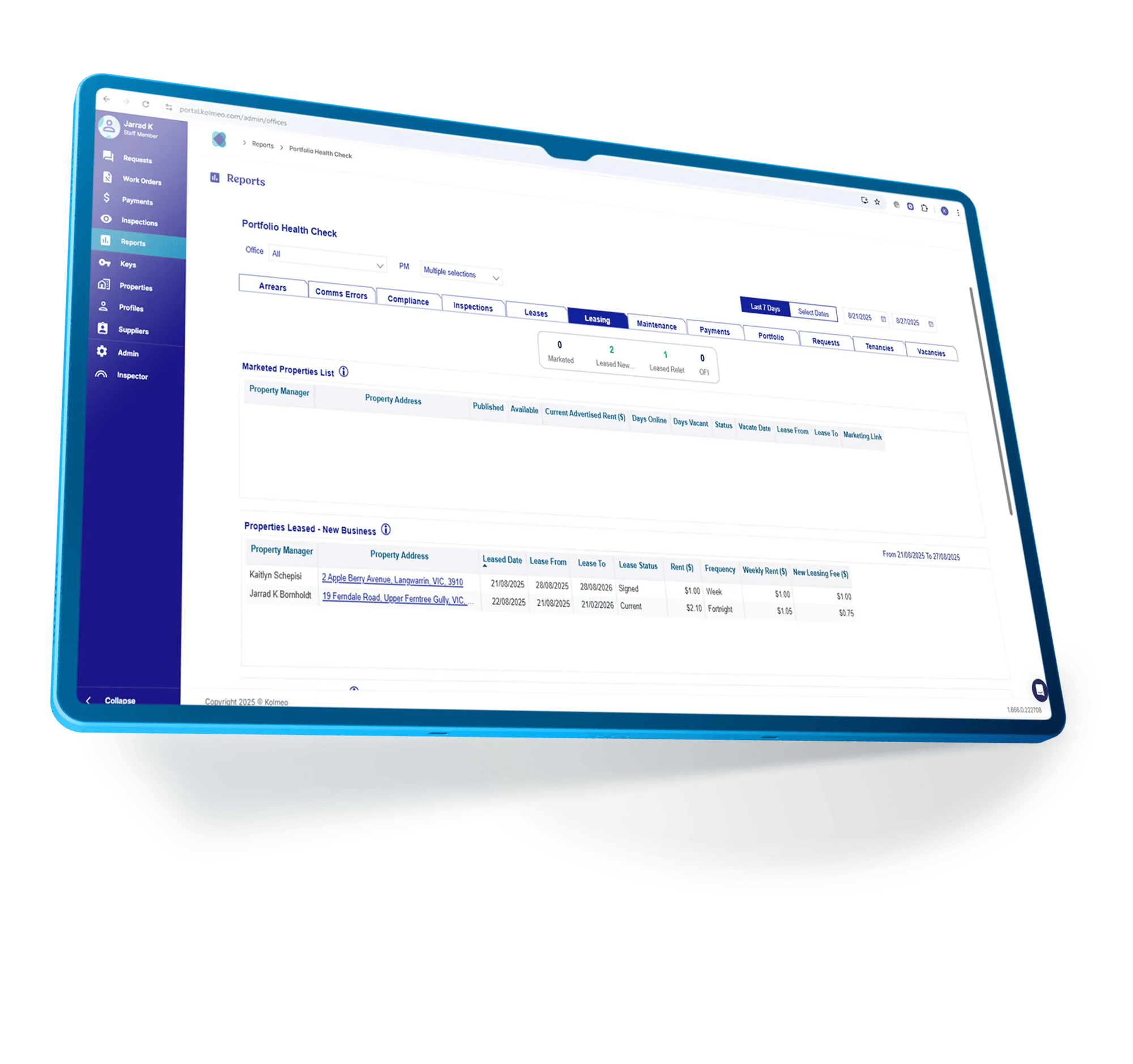 Portfolio Health Check