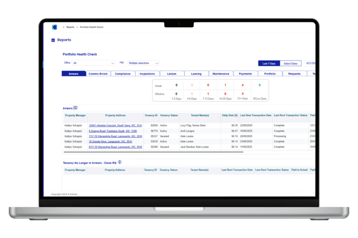 Portfolio Health Check